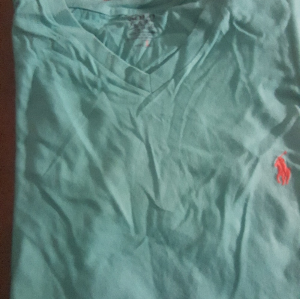 Polo T size large
